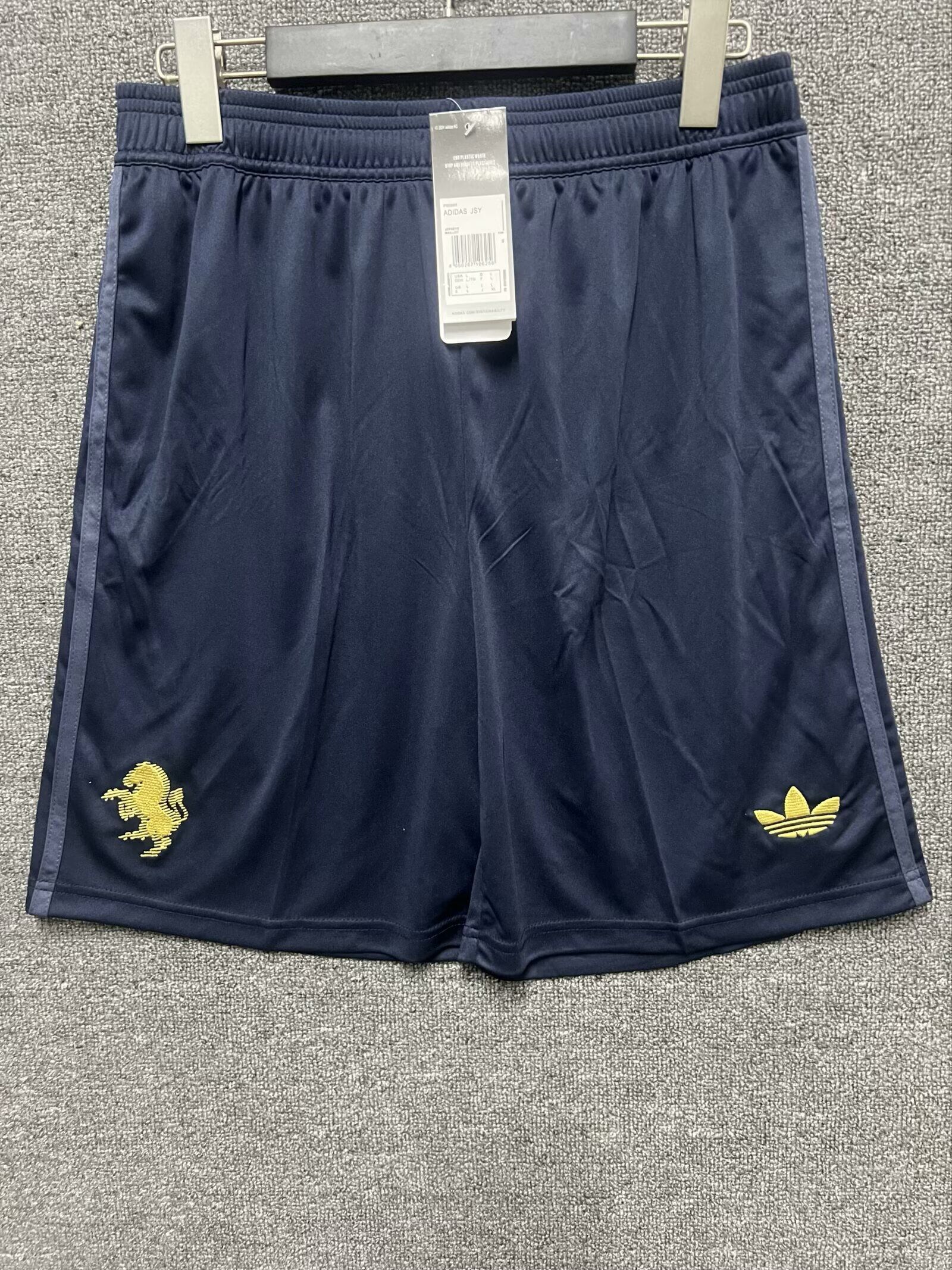 AAA Quality Juventus 24/25 Third Navy Blue Soccer Shorts